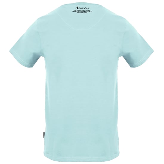 Camiseta Aquascutum Large Shield Aldis Logo azul cielo - Image 2