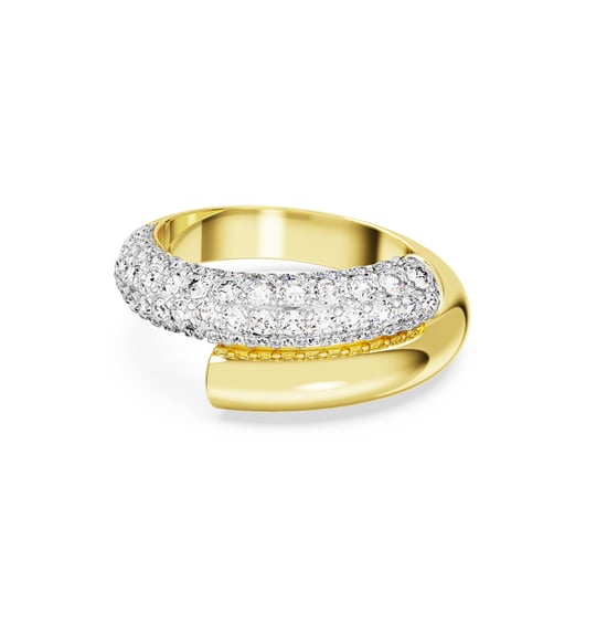 Swarovski 'Dextera' Women's Gold Plated Metal Ring - Gold 5668813 - Image 1