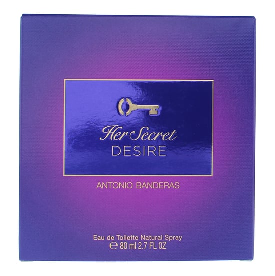 Antonio Banderas Her Secret Desire Eau De Toilette 80ml