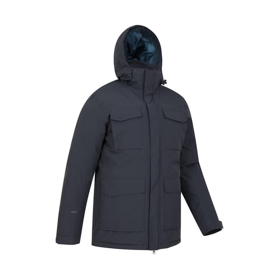 Mountain Warehouse Mens Concord Extreme Down Long Length Jacket (Blue) - Image 4