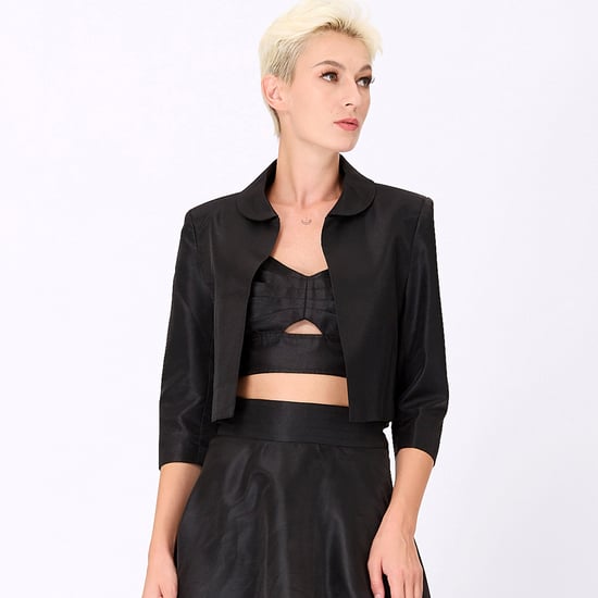 Taffeta Crop Jacket - Image 3