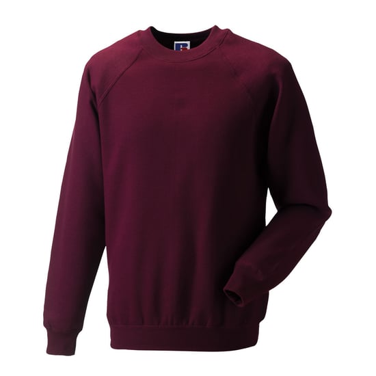 Russell Unisex Adult Classic Sweatshirt (Burgundy) - Image 1