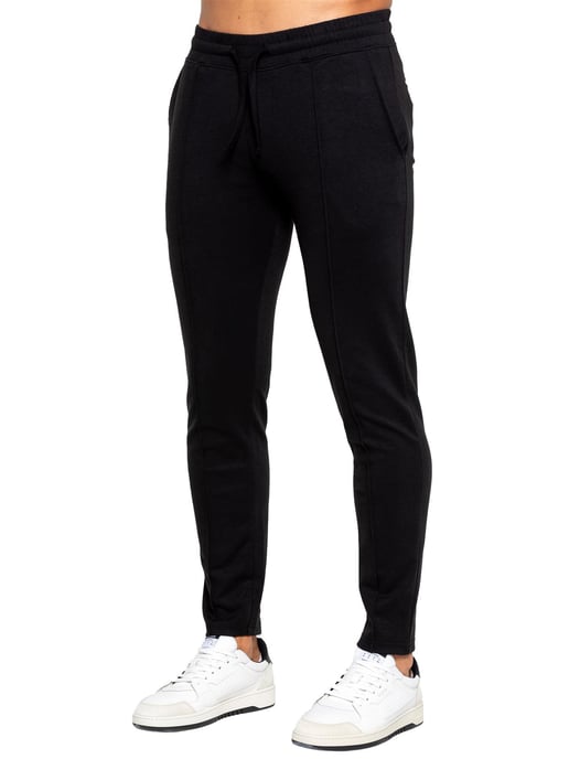 Enzo | Conjunto de chándal con sobrecamisa para hombre - Negro - Image 5