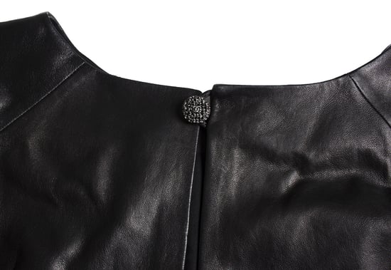 tweed dress with leather - Image 6