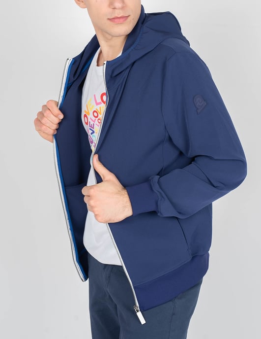 Sudadera Invicta Con Cremallera Completa Hombre Azul - Image 3