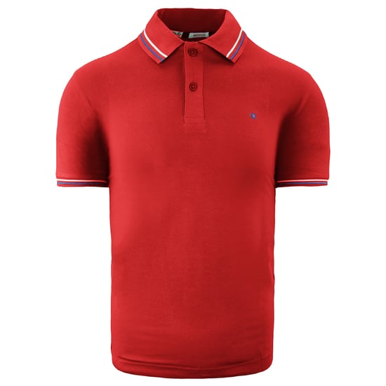 Champion Heritage Fit Mens Red Polo Shirt