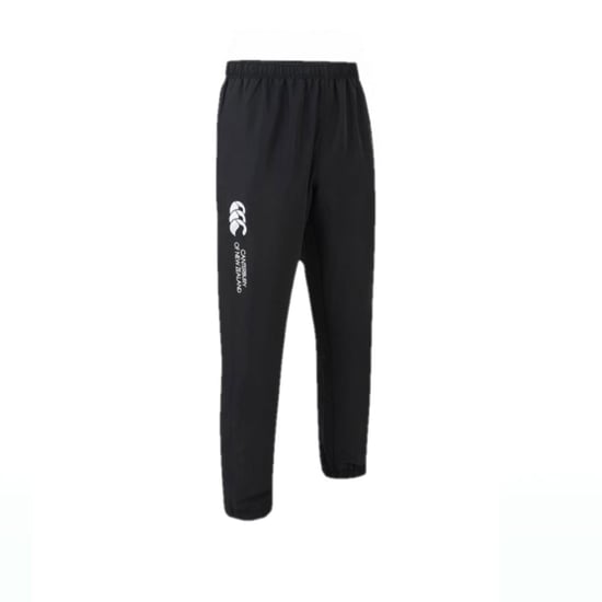 Canterbury Unisex Adult Cuffed Ankle Tracksuit Bottoms (Black/White)