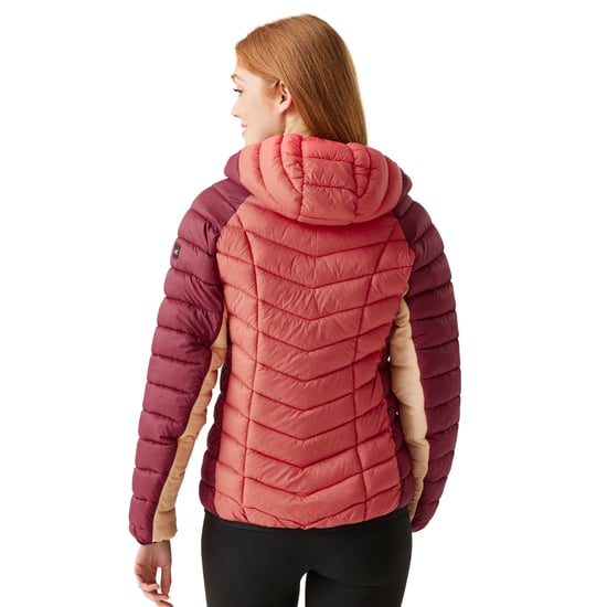 Regatta Womens/Ladies Dalent Quilted Hooded Jacket (Rumba Red/Mineral Red)