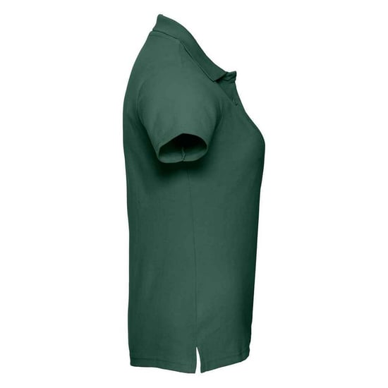 Russell Womens/Ladies Classic Plain Polycotton Polo Shirt (Bottle Green) - Image 3