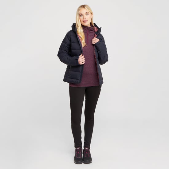 North Ridge Women's Tech Down II Insulated Puffer Jacket with Removable Adjustable Hood