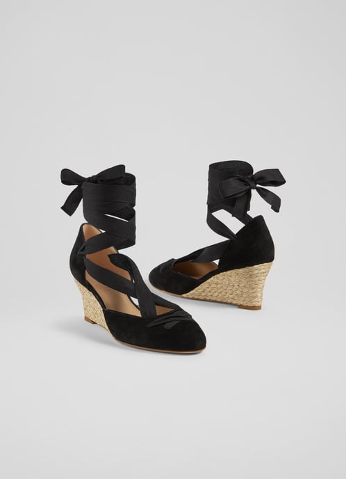 LK Bennett Lana Casual Sandals, Black