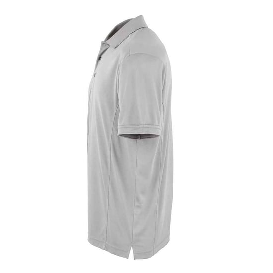 Premier Mens Coolchecker Pique Polo Shirt (Silver) - Image 3