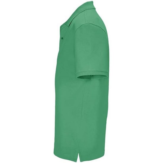 SOLS Unisex Adult Pegase Pique Polo Shirt (Spring Green) - Image 3