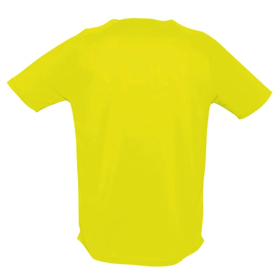 SOLS Mens Sporty Short Sleeve Performance T-Shirt (Neon Yellow) - Image 2