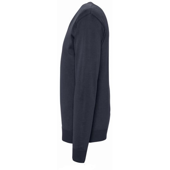 SOLS Mens Galaxy V Neck Sweater (Navy) - Image 3