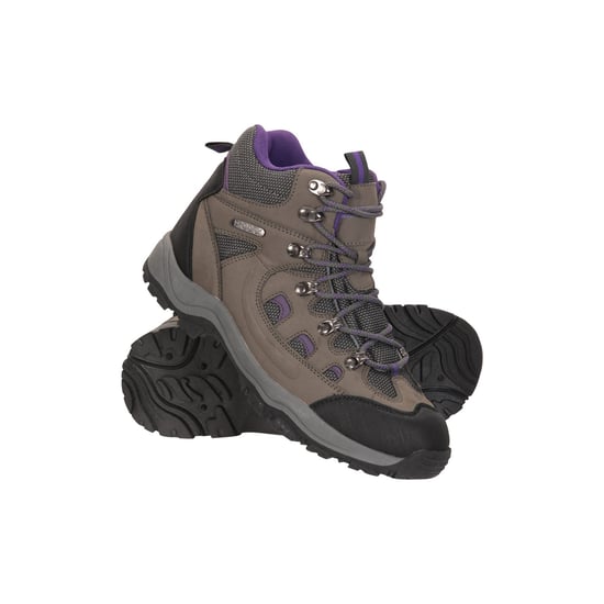 Mountain Warehouse Womens/Ladies Adventurer Waterproof Walking Boots (Grey) - Image 6