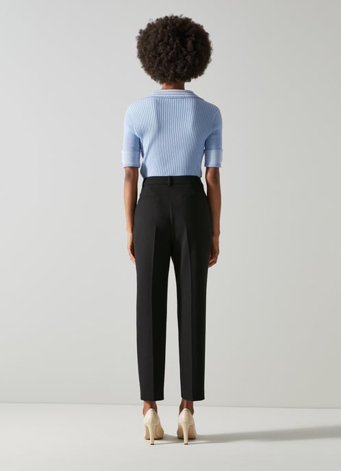 LK Bennett Wren Trousers, Black