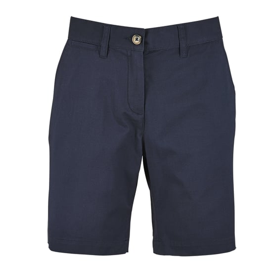 SOLS Womens/Ladies Jasper Chino Bermuda Shorts Chinos (French Navy) - Image 1