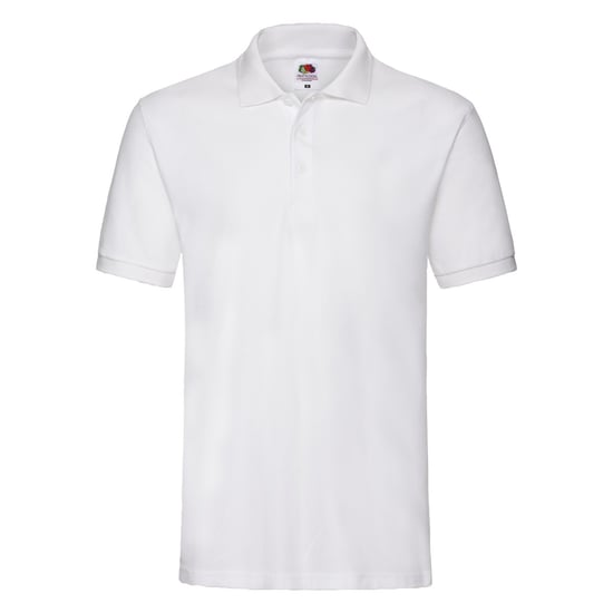 Fruit of the Loom Mens Premium Pique Polo Shirt (White) - Image 1