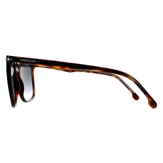 Gafas de sol Carrera Rectangle para hombres en Havana oscuro con degradado gris oscuro - Image 3