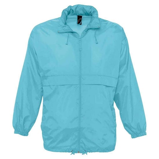 SOLS Unisex Adult Surf Windbreaker (Atoll Blue) - Image 1