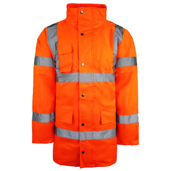 Dickies High Visibilidad Motoroway Safety Mens Naranja - Image 1