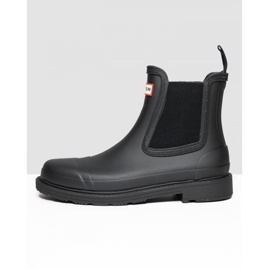 Hunter Commando Botas Chelsea de mujer en Negro - Image 5