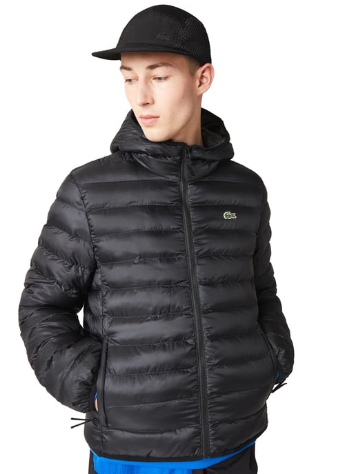 Lacoste Mens Hooded Puffer Jacket - Image 4