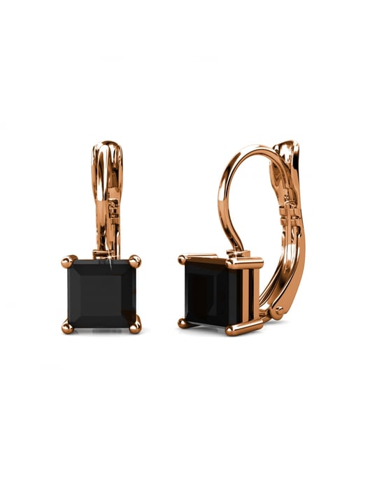 Conjuntos cuadrados - Oro rosa y negro - Image 3
