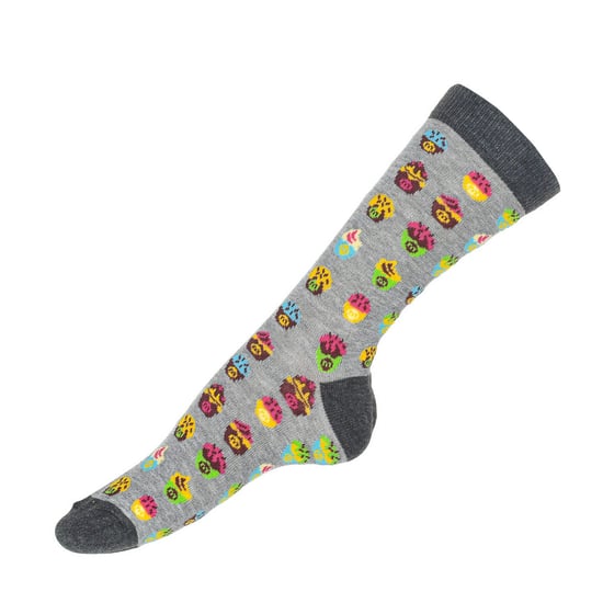 Pack de 6 calcetines con puño alto antidepresión KL9001 para mujer - Image 2