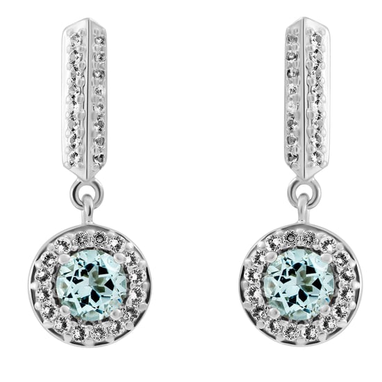 Orphelia 'Bristol' Women's 925 Sterling Silver Drop Earrings - Silver ZO-7579/B - Image 1