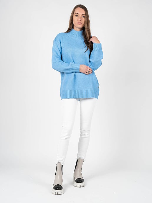 Silvian Heach Suéter de mujer azul, azul - Image 6