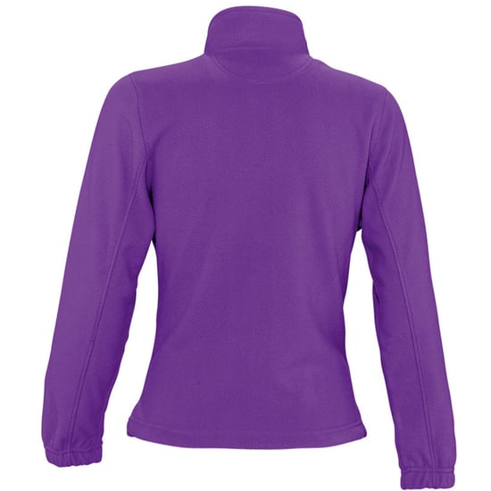 SOLS Womens/Ladies North Full Zip Fleece Jacket (Dark Purple) - Image 2