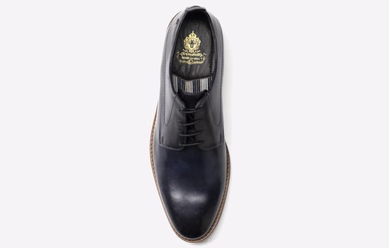Base London Script Washed LEATHER Mens - Image 5