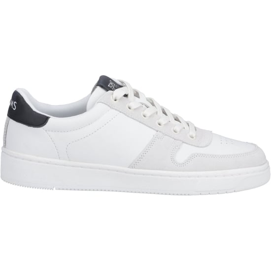 TOMS TRVL Lite Court Leather Men's White/Black Trainers - Image 5