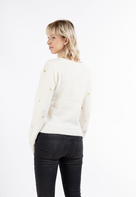 Mymo Cardigan women off-white - Image 4