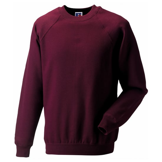 Russell Mens Spotshield Raglan Sweatshirt (Burgundy) - Image 1