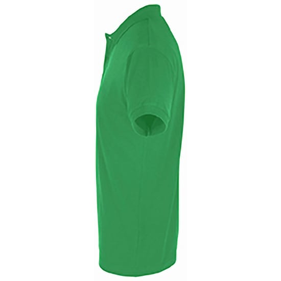 SOLS Mens Perfect Pique Short Sleeve Polo Shirt (Kelly Green) - Image 3