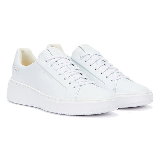 Cole Haan Grandpro Topspin Mens White Trainers - Image 1