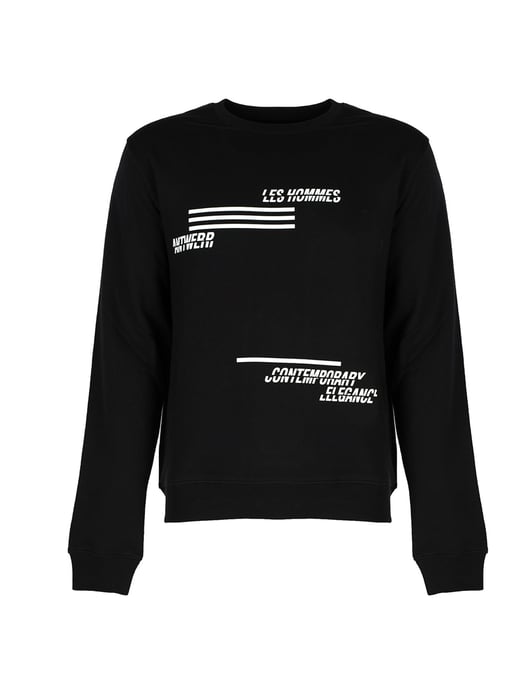 Les Hommes Sudadera Hombre Negro - Image 1