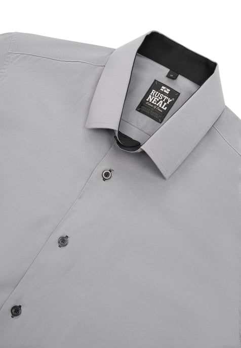 Rusty Neal Overhemd Slim Fit Gris - Image 3