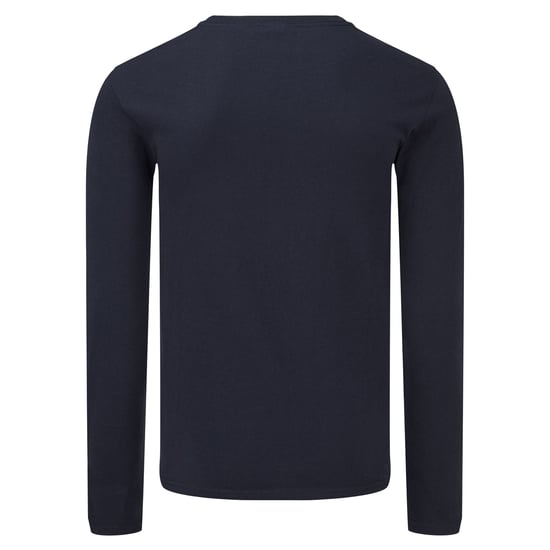 Fruit Of The Loom Mens Iconic 150 Long-Sleeved T-Shirt (Deep Navy) - Image 2