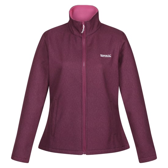 Regatta Womens/Ladies Connie V Softshell Walking Jacket (Amaranth Marl) - Image 1
