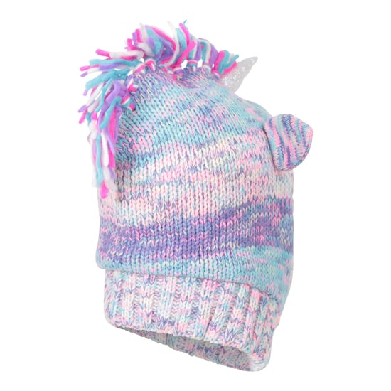Mountain Warehouse Childrens/Kids Unicorn Fleece Lined Balaclava (Purple) - Image 5
