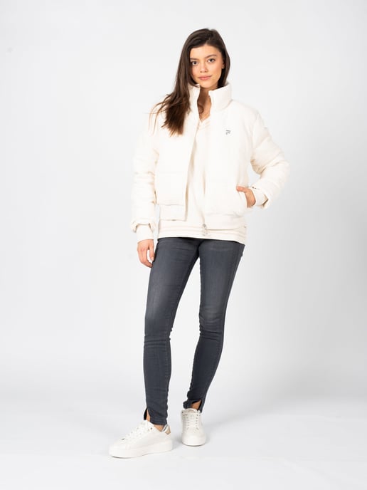 Fila Chaqueta Corleone de mujer beige - Image 2