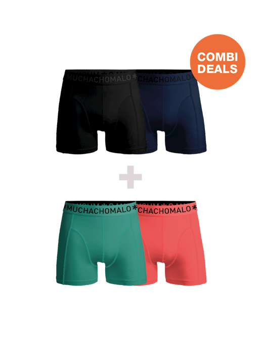 Muchachomalo Boxer Hombre - 2+2 Piezas - Calzoncillos Hombre - Image 1