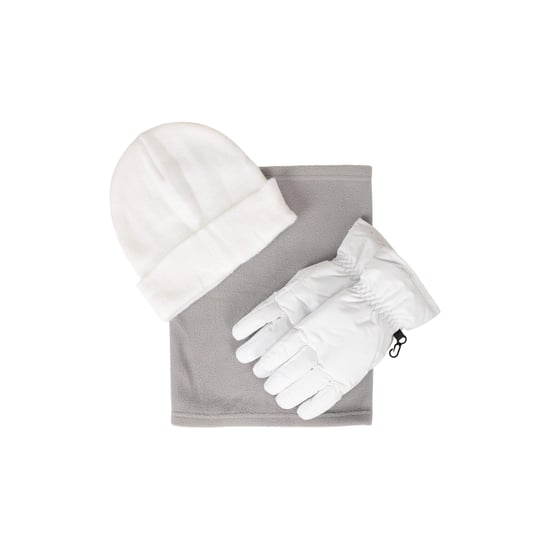 Mountain Warehouse Womens/Ladies Snow Accessories Set (Off White) - Image 1