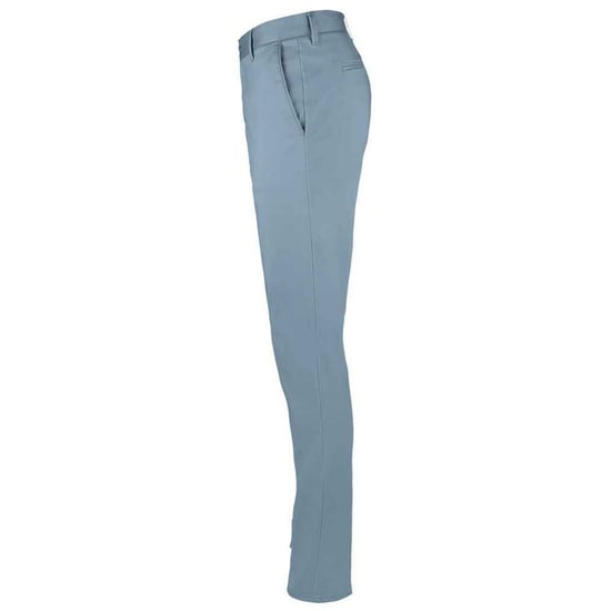 SOLS Womens/Ladies Jared Stretch Suit Trousers (Creamy Dark Blue) - Image 2