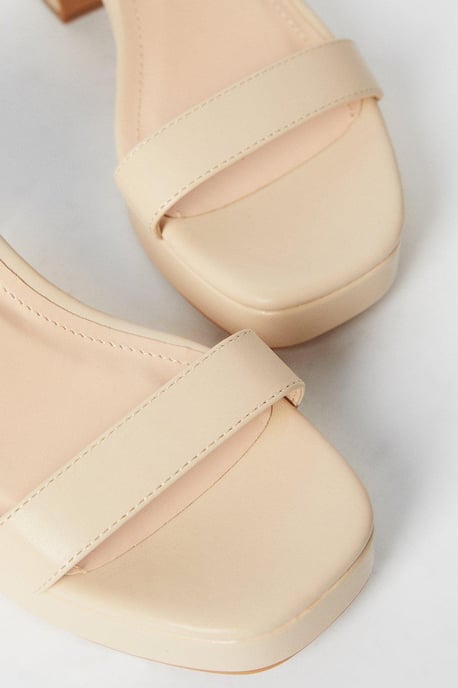 Maddie Platform High Block Heeled Sandals - Image 4
