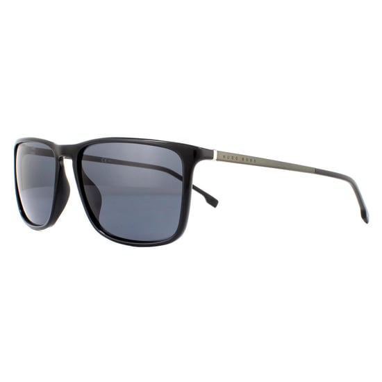 Hugo Boss Sunglasses BOSS 1182/S 807 IR Black Grey Polarized